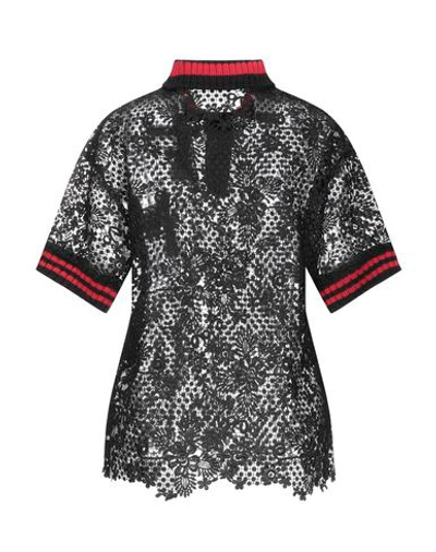 Shop Frankie Morello Woman Top Black Size S Polyester