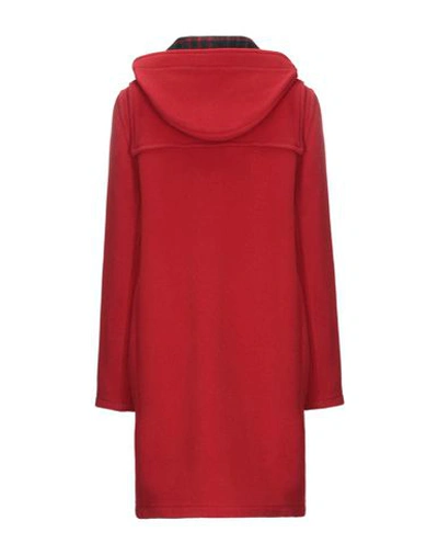 Shop Gloverall Coat In Red