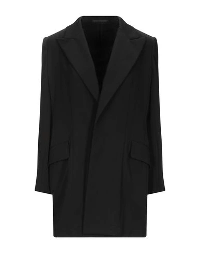 Shop Yohji Yamamoto Suit Jackets In Black