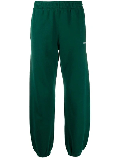 Shop Off-white Dark Green Sweat Pants