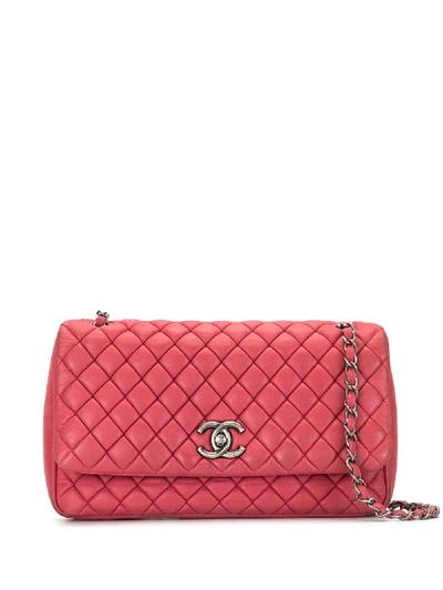 Pre-owned Chanel New Bubble Chain Shoulder Bag In Pink