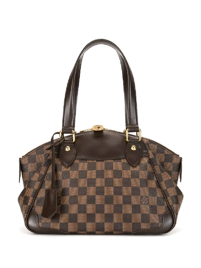 Pre-owned Louis Vuitton  Verona Pm Tote In Brown