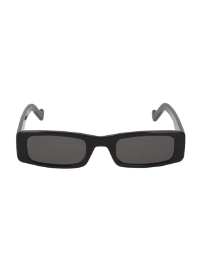 Shop Fenty Trouble 52mm Rectangular Sunglasses In Black