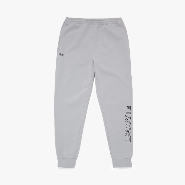 lacoste track pants grey