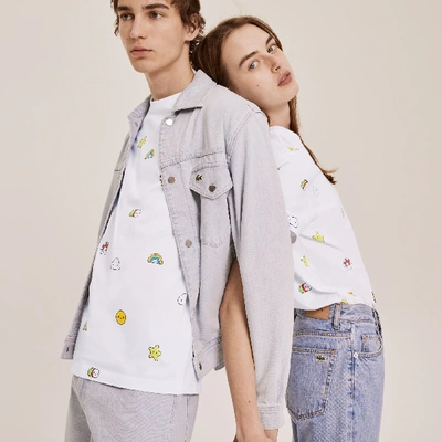 Shop Lacoste Unisex  X Friendswithyou Limited-edition Graphic T-shirt - S In White