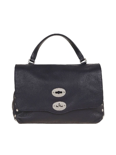 Shop Zanellato Postina S Daily Leather Bag In Blue