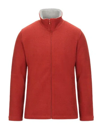 Shop Arena Sweatshirt In Brick Red