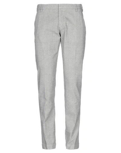 Shop Entre Amis Man Pants Grey Size 33 Cotton, Elastane