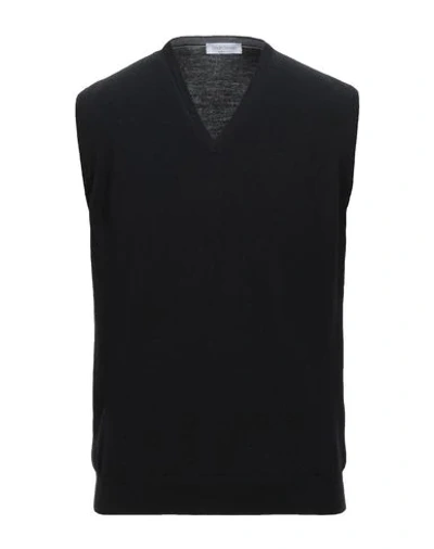 Shop Gran Sasso Man Sweater Black Size 50 Virgin Wool
