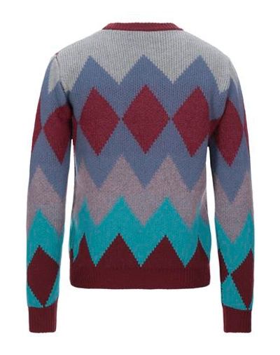 Shop Mauro Grifoni Sweaters In Pastel Blue