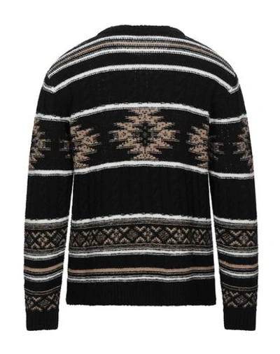 Shop Kaos Man Sweater Black Size L Acrylic, Wool, Alpaca Wool, Polyamide