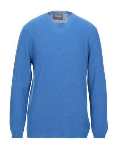 Shop Obvious Basic Sweaters In Azure