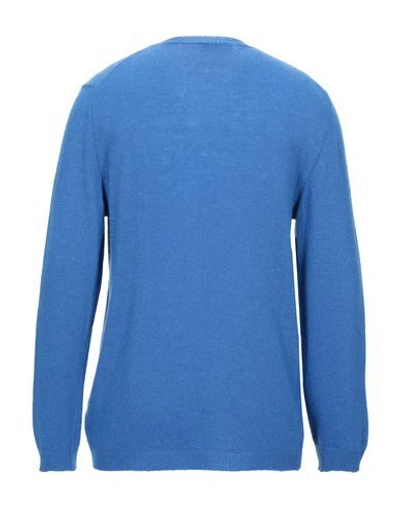 Shop Obvious Basic Sweaters In Azure