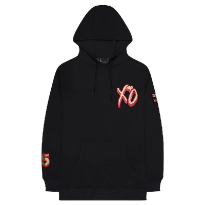 Pre-owned The Weeknd  Kiss Land Magazine Pullover Hoodie Black