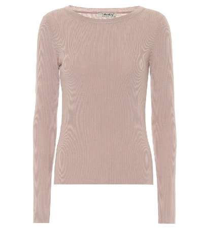 Shop 's Max Mara Mattia Wool Sweater In Pink