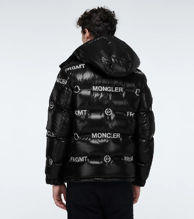 7 Moncler Fragment Mayconne Puffer Jacket In Black