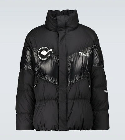 Shop Moncler Genius 7 Moncler Frgmt Hiroshi Fujiwara Blain Puffer Jacket In Black