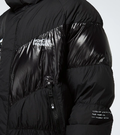 Shop Moncler Genius 7 Moncler Frgmt Hiroshi Fujiwara Blain Puffer Jacket In Black