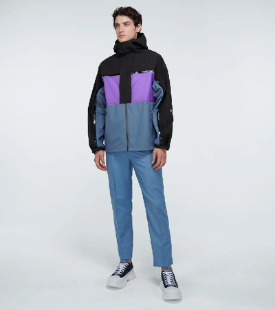Shop Moncler Genius 7 Moncler Frgmt Hiroshi Fujiwara Warren Jacket In Purple
