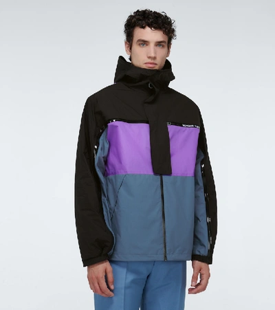 Shop Moncler Genius 7 Moncler Frgmt Hiroshi Fujiwara Warren Jacket In Purple