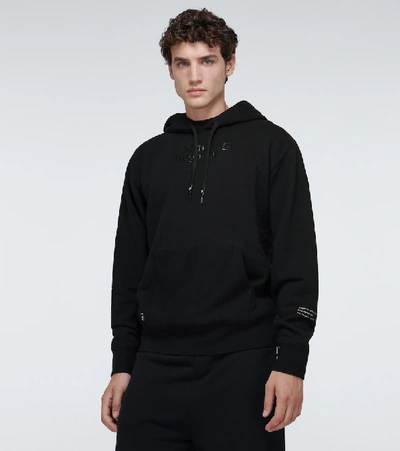 Shop Moncler Genius 7 Moncler Frgmt Hiroshi Fujiwara Hooded Sweatshirt In Black