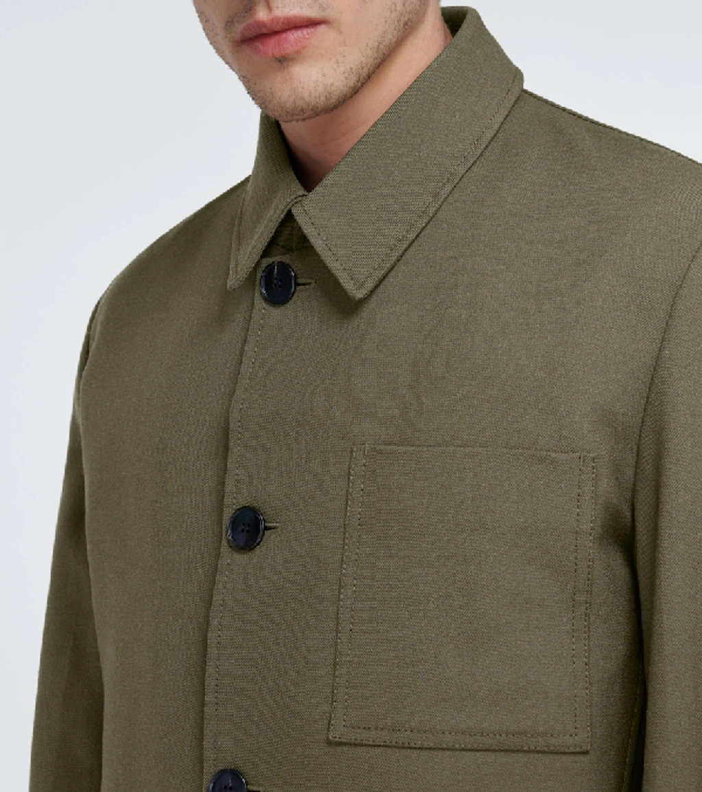 Oamc Warrant Jacket In Green | ModeSens