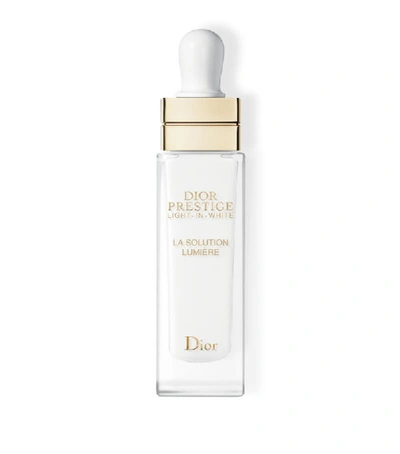Shop Dior Prestige La Solution Lumière Serum In White