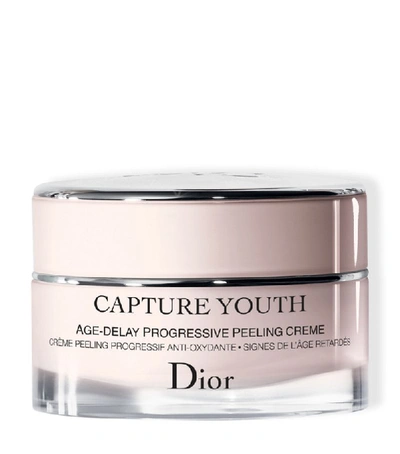 Shop Dior Capture Youth Age-delay Progressive Peeling Crème (50ml) In White