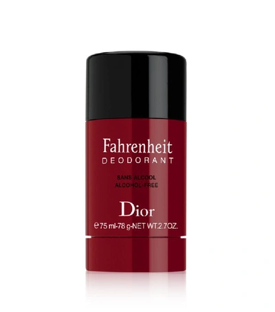 Shop Dior Fahrenheit Deodorant Stick (75ml) In White