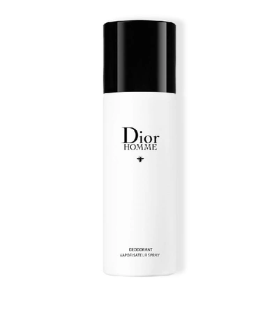 Shop Dior Homme Deodorant Spray (150ml) In White