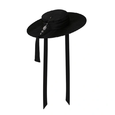 Shop Emily - London Lupita Hat In Black