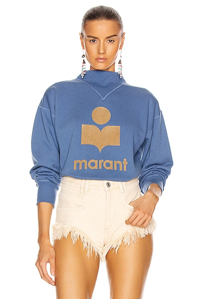 Shop Isabel Marant Étoile Moby Sweatshirt In Blue