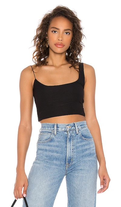 Shop Alix Nyc Gracie Crop Top In Black