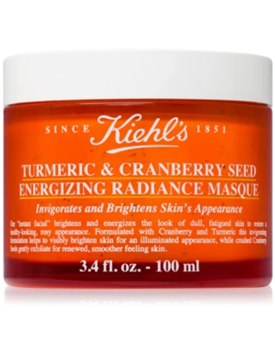 Shop Kiehl's Since 1851 Turmeric & Cranberry Seed Energizing Radiance Masque, 3.4-oz. In No Color