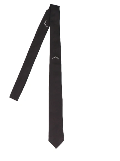 Shop Givenchy Tie In Black