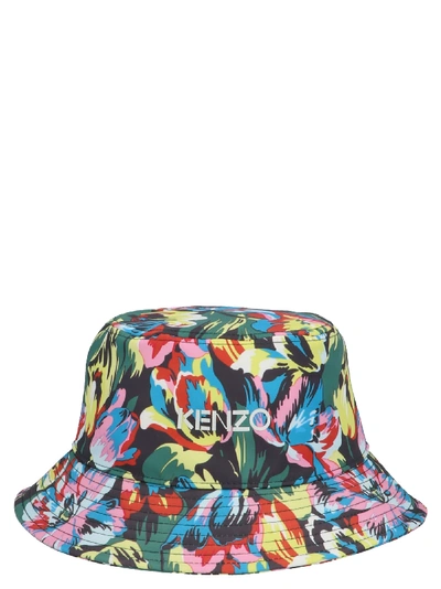 Shop Kenzo Bob Bucket Hat In Multicolor