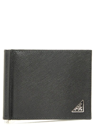 Shop Prada Wallet In Black