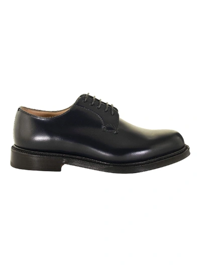 Shop Church's Shannon Navy Lace-up Derby Shoes