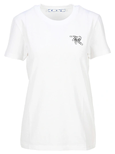 Shop Off-white Off White Paper Clip Arrows T-shirt