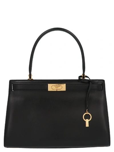 Shop Tory Burch Lee Raziwill Small Bag In Black