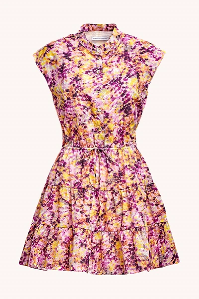 Shop Rebecca Minkoff Ollie Dress In Purple Multi