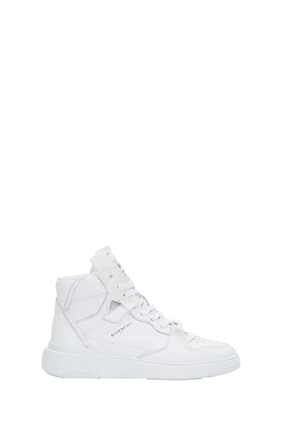 Shop Givenchy Wing Basket Sneakers In White