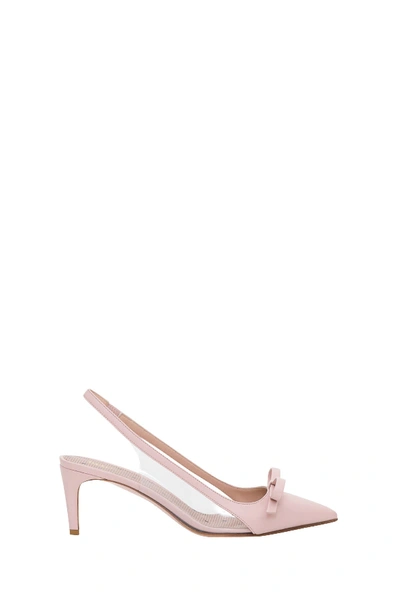 Shop Red Valentino Sandie Cut Out Pumps In Pink