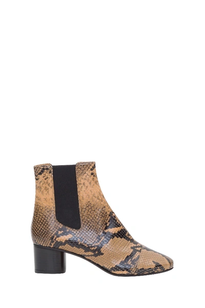 Shop Isabel Marant Danae Ankle Boots In Brown