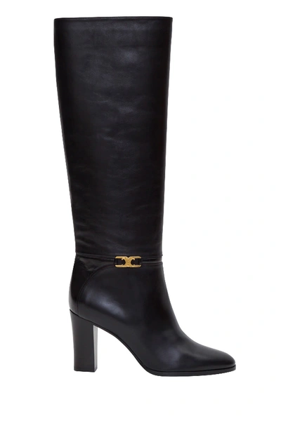 Shop Celine Claude Boots In Black