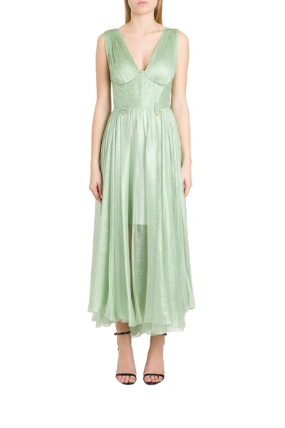 Shop Maria Lucia Hohan Sorena Dress In Green