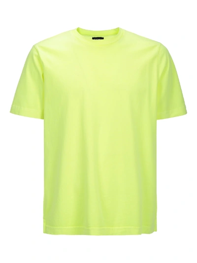 Shop Diesel T-shirt In Lime