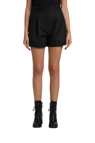Shop Kenzo High-waisted Shorts In Black