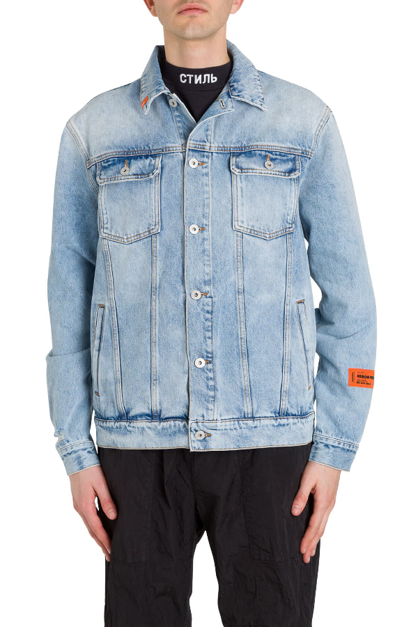 heron preston denim jacket