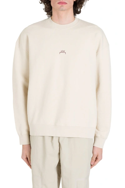 Shop A-cold-wall* Printed Sweatshirt In Beige